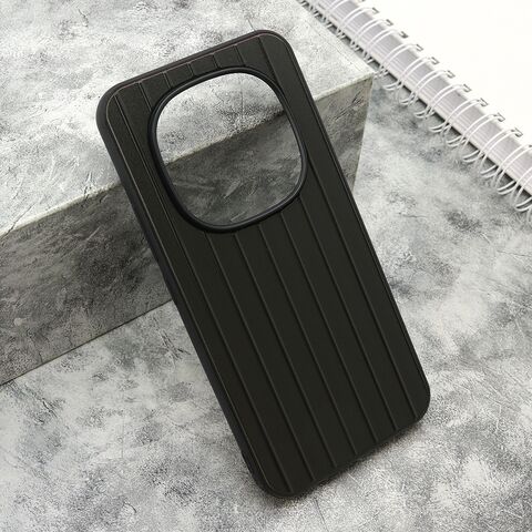 Zastitna maska (futrola) URBAN STRIPE - Xiaomi Redmi Note 15 Pro Plus 5G crna (MS).