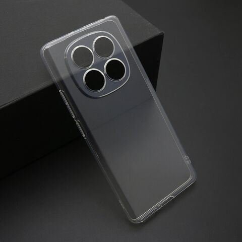 Zastitna ultra tanka (skin) maska / futrola PROTECT - Xiaomi Redmi Note 14 Pro 4G providna (bela) (MS).
