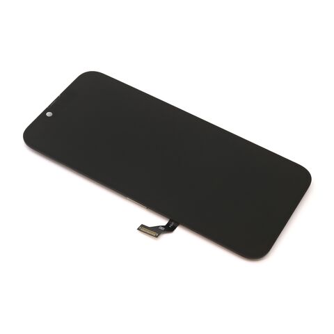 LCD displej (ekran) - Iphone 14 (6.1) + Touch screen crni SOFT OLED Diagnostic (MS).