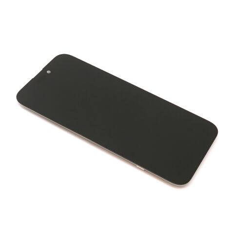 LCD displej (ekran) - Iphone 15 Pro Max (6.7) + Touch screen crni SOFT OLED Diagnostic (MS).