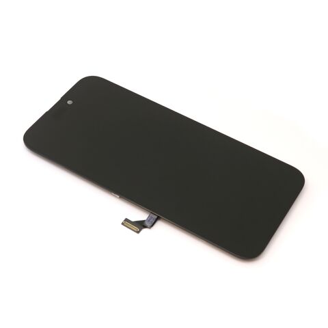 LCD displej (ekran) - iPhone 15 Plus + Touch screen crni SOFT OLED Diagnostic (MS).