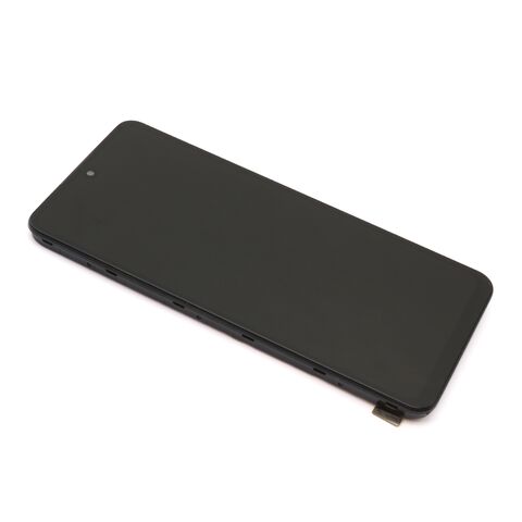 LCD displej (ekran) - Realme 12 5G 4G + Touch screen + okvir crni APLONG ORG (MS).
