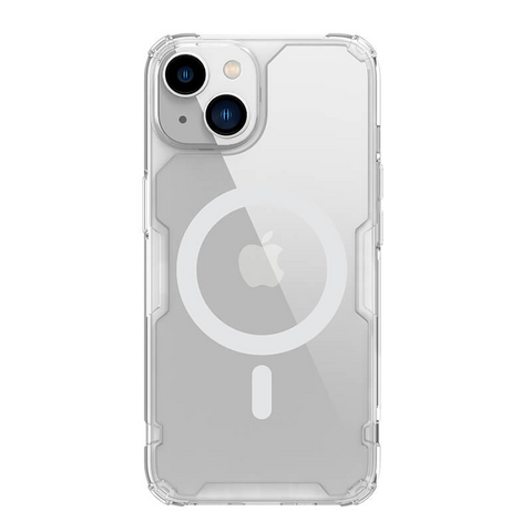 Zastitna maska (futrola) Nillkin Nature Pro Magnetic - iPhone 14 Plus Transparent.