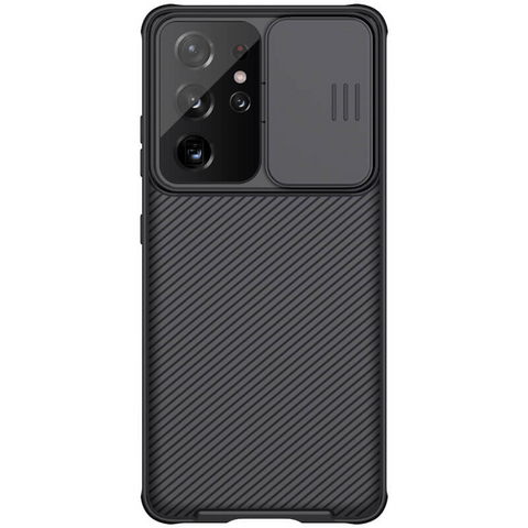 Zastitna maska (futrola) Nillkin CamShield Pro - Samsung G998B Galaxy S21 Ultra 5G crna.