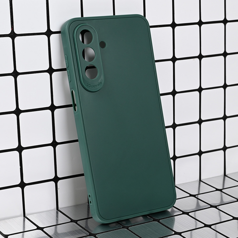 Zastitna maska (futrola) 3D Camera - Samsung A266 Galaxy A26 5G tamno zelena.