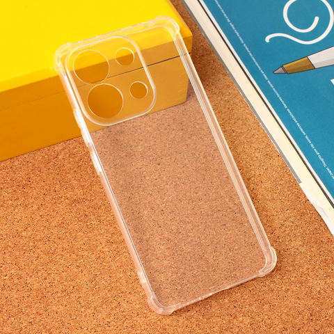 Zastitna maska (futrola) Transparent Ice Cube - Xiaomi Redmi Note 13 4G (EU).