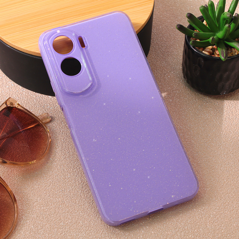 Zastitna maska (futrola) Sparkle Dust - Huawei Honor 90 Lite ljubicasta.