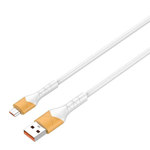 Data kabl Ldnio LS801 30W Fast micro USB beli 1m.