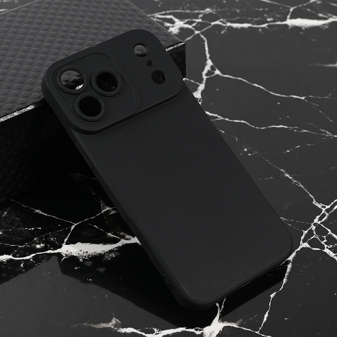 Zastitna maska (futrola) Teracell Giulietta - iPhone 17 Pro Max/18 Pro Max 6.9 mat crna.