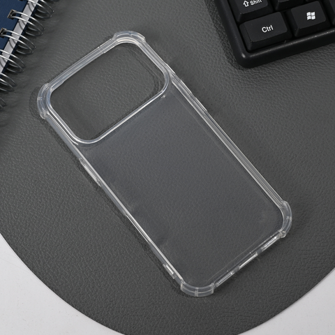 Zastitna maska (futrola) Transparent Ice Cube - iPhone 17 Pro/18 Pro 6.3.