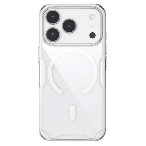 Zastitna maska (futrola) Nillkin Nature Pro Magnetic - iPhone 17 Pro/18 Pro 6.3 Transparent.