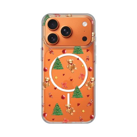 Zastitna maska (futrola) print Magsafe - iPhone 17 Pro/18 Pro 6.3 Merry Bear.