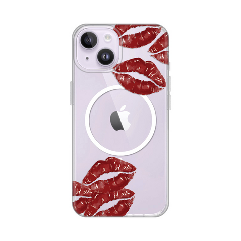Zastitna maska (futrola) print Magsafe - iPhone 13/14 6.1 Kisses.