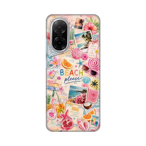Zastitna ultra tanka (skin) maska / futrola PRINT - Xiaomi Redmi A5(173mm) Beach Please.