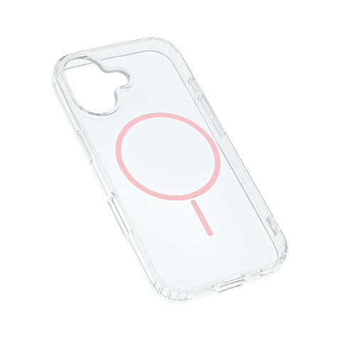 Zastitna maska (futrola) Magsafe Color Line - iPhone 17/18 6.3 roze.