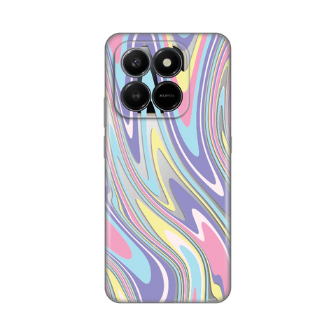 Zastitna ultra tanka (skin) maska / futrola PRINT - Honor X7d 4G/400 Smart 5G Liquid Dream.