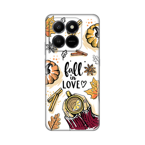 Zastitna silikonska maska (futrola) PRINT - Honor X7d 4G/400 Smart 5G Fall in Love.