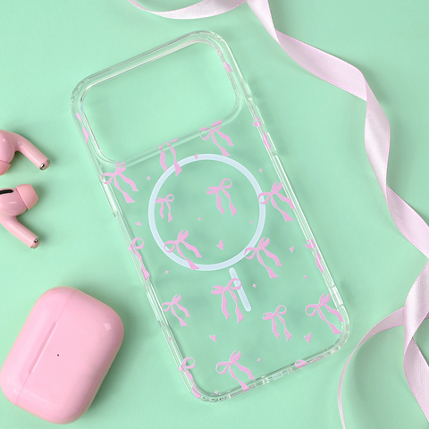 Zastitna maska (futrola) print Magsafe - iPhone 17 Pro Max/18 Pro Max 6.9 Cute Bow.