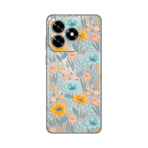 Zastitna ultra tanka (skin) maska / futrola PRINT - Huawei Honor X5c Plus Lovely Flowers.