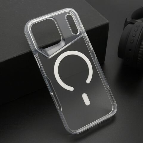 Zastitna maska (futrola) AURA MagSafe - iPhone 17 Pro Max (6.9)/iPhone 18 Pro Max (6.9) bela (MS).