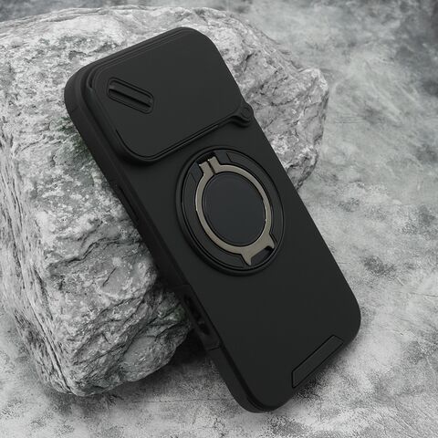 Zastitna maska (futrola) DEFENDER CAMSHIELD - iPhone 17 Pro Max (6.9)/iPhone 18 Pro Max (6.9) crna (MS).