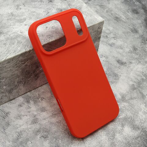 Zastitna maska (futrola) GENTLE COLOR - iPhone 17 Pro Max (6.9)/iPhone 18 Pro Max (6.9) crvena (MS).