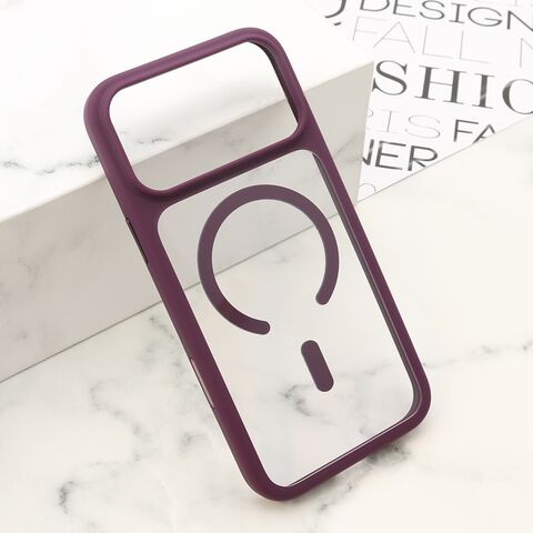 Zastitna maska (futrola) okvir PROTECT MagSafe - iPhone 17 Pro Max (6.9)/iPhone 18 Pro Max (6.9) ljubicasta (MS).