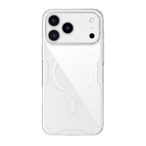 Zastitna maska (futrola) NILLKIN Nature Pro Magnetic - iPhone 17 Pro Max (6.9)/iPhone 18 Pro Max (6.9) bela (MS).