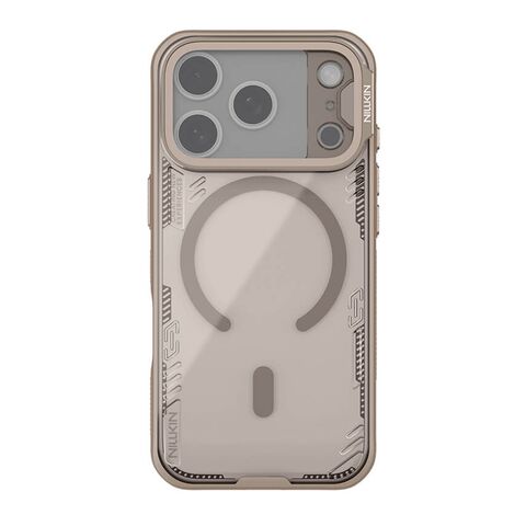 Zastitna maska (futrola) Nillkin Iceblade - iPhone 17 Pro Max / 18 Pro Max (6.9) pescano braon (MS).