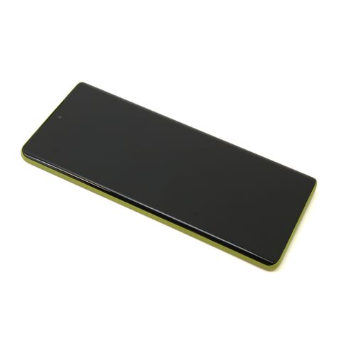 LCD displej (ekran) - Motorola Moto G85/Edge 50 Fusion 5G + Touch screen + okvir Olive Green OLED ORG (MS).