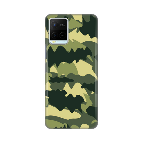 Zastitna ultra tanka (skin) maska / futrola PRINT - Vivo Y21/Y21s/Y33s Army.