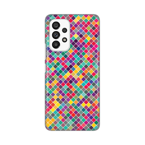 Zastitna ultra tanka (skin) maska / futrola PRINT - Samsung A536 Galaxy A53 5G Colorful cubes.