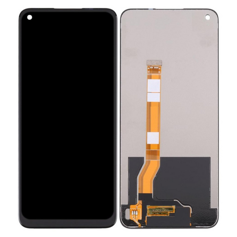 LCD displej (ekran) - Realme 9i + touchscreen crni OEM.