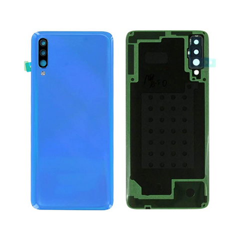 Poklopac - Samsung A505/Galaxy A50 2019 Blue + staklo kamere (NO LOGO).