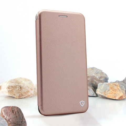 Zastitna maska (futrola) Teracell Flip Cover - Xiaomi Redmi A3 roze.