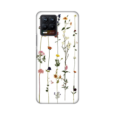 Zastitna ultra tanka (skin) maska / futrola PRINT - Realme 8 4G/8 Pro Flower.