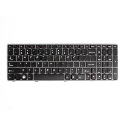 Tastatura - laptop Lenovo Z560 crna.