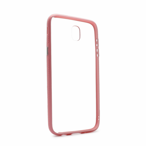 Zastitna maska (futrola) providna Cover - Samsung J330F Galaxy J3 (2017) roze.