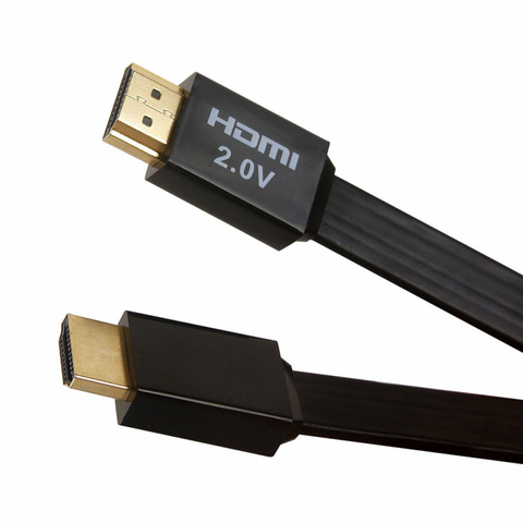 Kabl Flet kabal (kabl) HDMI na HDMI JWD-04 bakarni 2.0V ravan (flat) 1.5m.