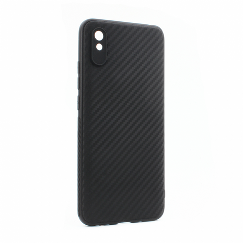 Zastitna maska (futrola) Carbon fiber - Xiaomi Redmi 9A crna.