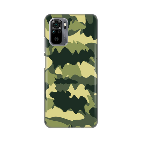 Zastitna ultra tanka (skin) maska / futrola PRINT - Xiaomi Redmi Note 10 4G/10s Army.