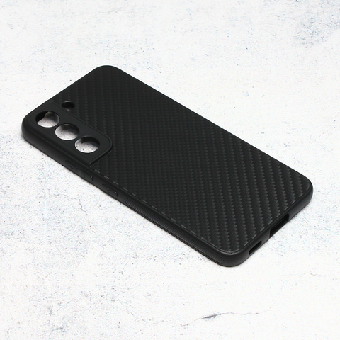 Zastitna maska (futrola) Carbon fiber - Samsung Galaxy S22 5G crna.