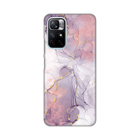 Zastitna silikonska maska (futrola) PRINT - Xiaomi Redmi Note 11T 5G/Poco M4 Pro 5G Pink Marble.