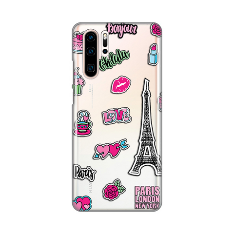 Zastitna ultra tanka (skin) maska / futrola PRINT - Huawei P30 Pro Love Paris.