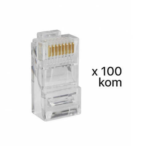 Konektor RJ45 CAT5 8P8C JWD-AD78 100 kom.