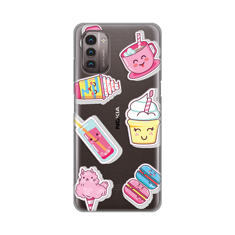 Zastitna ultra tanka (skin) maska / futrola PRINT - Nokia G11/G21 Ice cream.