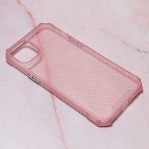 Zastitna maska (futrola) Carbon Crystal - iPhone 14 Plus pink.