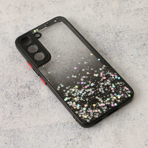 Zastitna maska (futrola) okvir Glitter - Samsung G901B Galaxy S22 crna.