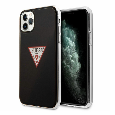 Zastitna maska (futrola) Guess Hc PC/TPU Triangle Logo - iPhone 11 Pro crna (GUHCN58PCUCTLBK).