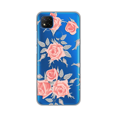 Zastitna ultra tanka (skin) maska / futrola PRINT - Xiaomi Redmi 9C/Redmi 10A Elegant Roses.